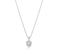 Collana pendente sole incorniciato acciaio donna Sagapo SFE42 SFE43