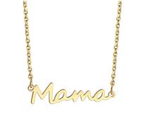 Collana per 2 per Collana Mom Women I Love Perfect Day You for Gift Mother's Collane e ciondoli Collana Girocollo Da Vampiro (Gold, One Size)