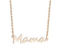 Collana per 2 per Collana Mom Women I Love Perfect Day You for Gift Mother's Collane e ciondoli Collana Girocollo Da Vampiro (Rose Gold, One Size)