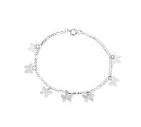 Collana per donna con catena a clavicola, collana girocollo a farfalla, bellissima collana corta placcata in argento dorato, regalo romantico per le vacanze estive da donna, moda B00400