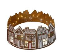 Collana per gonna per albero di Natale, collana per albero di Natale, collana di Natale, 26/28 pollici, gonna da casa in pan di | supporto riutilizzabile, forniture per vacanze invernali