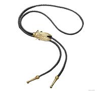 Collana Per Uomini In Stile Cowboy - Gioielli per il Collo Western Retro | Cravatta Con Design Cicala Retro In Pelle Finta | Per Uomini, Donne, Famiglia, Giovani, Costume, Barman, Spettacolo dal , Via