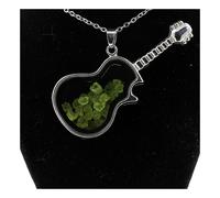 Collana Peridoto Grezzo. Modello Chitarra.