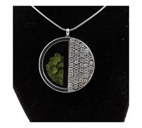 Collana Peridoto Grezzo. Modello Mezzo Cerchio.