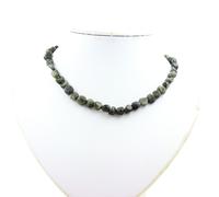 Collana Perle Labradorite Finlandia Catena IN Acciaio Inossidabile