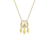 Collana Phoenix Donna Senior Senso Temperamento Argento Sterling Catena clavicola Set acchiappasogni