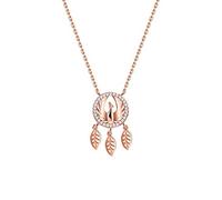 Collana Phoenix Donna Senior Senso Temperamento Argento Sterling Catena clavicola Set acchiappasogni