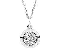 collana piume annodato cuore frammenti di scintilla logo firma donne gioielli vintage collane per le donne