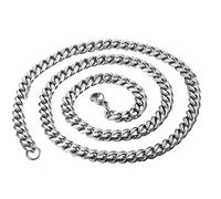 Collana popolare cubana dell'acciaio inossidabile della catena per gli uomini e le donne disegno di modo