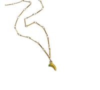 Collana regolabile in acciaio inox ispirata alla frutta vibrante per donne e ragazze casual gioielli regalo frutta collana, Misura unica, come descritto, come descritto