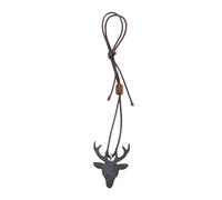 Collana retrò in legno trasportato per uomini e donne, borse chiave accessori per concerti ispirati a Looks