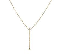 Collana retro semplice a forma di marchesa n in fiore di loto a Y Drop per donne, gioielli per la clavicola e regali per incontri