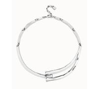 Collana rigida placcata argento Sterling