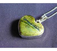 Collana + Rimorchio Opal Tanzania 2,4g, Catena Argento Lunghezza Aperto 42cm