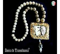 collana rituale vintage gioiello antico amuleto pendaglio ebraico zohar kabbalah
