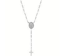 Collana Rosario Donna AMEN in Acciaio codice ACCL200230B