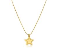 Collana S'AGAPO' MESSAGE Acciaio 316L SSG08 Gold