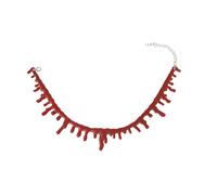Collana Sangue Gocciolante Horror Gotico Unisex Vintage