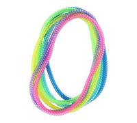 Collana sensoriale da masticare per ragazzi e ragazze, confezione da 6 collane da masticare elasticizzate per bambini con autismo, ADHD, SPD, aiuti motori orali, giocattoli da masticare per ridurre