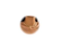 Collana sexy in metallo a doppio strato vintage bikini catena per il corpo gioielli catena girocollo collana estiva dichiarazione collare catena clavicola gioielli per le donne, Medium, Metallo, lega.