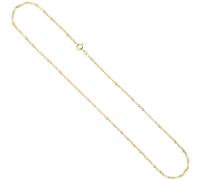 Collana Singapur 1,8Mm 585 Oro Giallo 45Cm Gioielli Donna