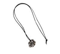 Collana sottile a catena nera a strati gioielli di moda coreana design minimalista moderno accessorio per lo styling versatile catena lunga accessorio minimalista, Misura unica, come descritto, come