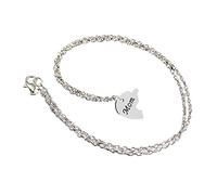 Collana Spirituale Collana con ciondolo Mamma Sorelle Collane femminili Famiglia Cuore spezzato Puzzle 3 pezzi Sorella Regali Collane e ciondoli Collana Vergine Di (Silver, One Size)