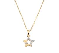 Collana STELLE GOLD ZIRCONI Amen Donna