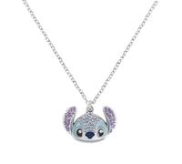 Disney COLLANA STITCH ARGENTO CON PENDENTE IN PIETRA