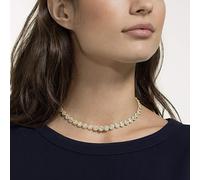 Collana Tennis Angel Placcata Oro con Cristalli Swarovski Elements Originali