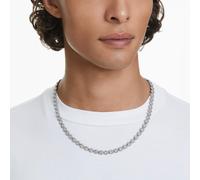 Collana Tennis Angelic Uomo Argento con Cristalli Swarovski Elements Originali