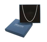 Collana Tennis Bianca in Acciaio con Cristalli Swarovski Elements Originali 3mm