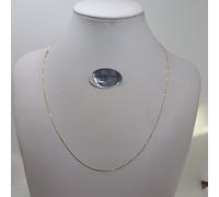 COLLANA UNISEX A MAGLIA VENEZIANA IN ORO GIALLO 18KT 750 1 GRAMMI (5003) 50 cm