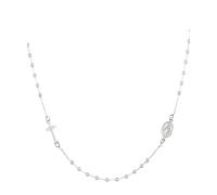Collana Unisex Amen ROSARIO GIROCOLLO Argento 925 codice CROB25
