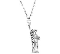 Collana Unisex Ciondolo a Ciondolo Maschile e Donna Statua della libertà Collana a Ciondolo Collana a Catena Lunga Accessori per Il Compleanno