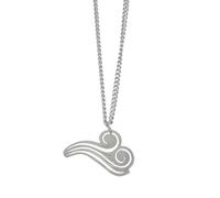 Collana unisex con ciondolo alla moda con scritta "Love in the Air", adatta per feste, per tutti i giorni, per cosplay, Misura unica, come descritto, come descritto