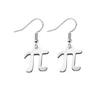 Collana unisex Pi Sign Infinity Lariat braccialetto per il rientro a scuola regalo scienza gioielli, Metallo, Nessuna pietra preziosa