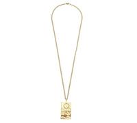 Collana Uomo, 1 pz Maglione Collana Uomo Maglione Catena Collana Tarocchi Ciondolo Maschile Medaglione Crocifisso Ciondolo Tarocchi Oro Sole Collane Pietre Preziose Gioielli Lega Nera