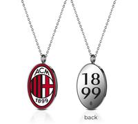 Collana Uomo AC MILAN B-MC001UAR Acciaio Inossidabile OFFICIAL