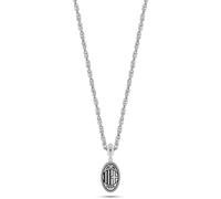 Collana Uomo AC MILAN B-MC010UAS Acciaio Inossidabile OFFICIAL