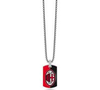 Collana Uomo AC MILAN B-MC011UAR Acciaio Inossidabile OFFICIAL