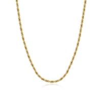 Collana uomo acciaio Sagapò Ripple torchon catena spessa 45-50 cm moderna