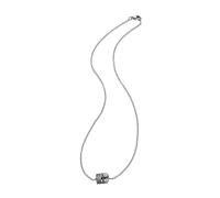 COLLANA UOMO BREIL BREILOGY TJ1751 CIONDOLO CON CRISTALLI SWAROVSKI NERI