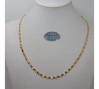 COLLANA UOMO-DONNA UNISEX A MAGLIA IN ORO GIALLO 750 18KT 7,9 GRAMMI (7297)