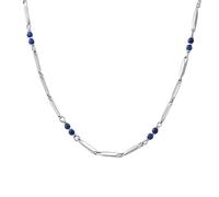 Collana Uomo Luca Barra CA532 In Acciaio Con Pietre Lapis
