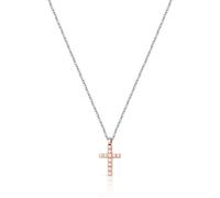 Collana Uomo Morellato Croce Acciaio Silver Rose Gold (SALS76)