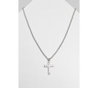 Collana Urban Classics diamond cross Argenté TU