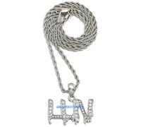 Collana Uzi LUV Nuovo Ciondolo Con Catena Da 24 O 30 Pollici Vert LIL