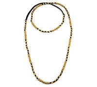 Collana VestoPazzo Ottone macramè