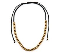 Collana VestoPazzo Ottone macramè